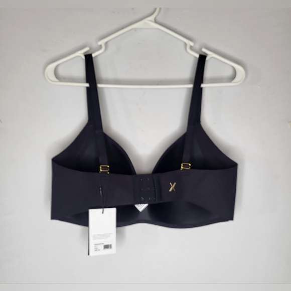 Knix Wingwoman Contour Bra Black Padded Wireless Adjustable Size (5) 38C/D 40C - Picture 5 of 13